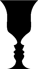 Can you see both the chalice and the faces at the same time?
