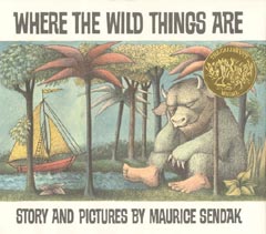 Cover for the book 'Where the Wild Things Are'