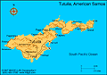 Map of American Samoa