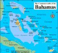 Map of Bahamas