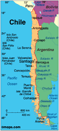 Map of Chile