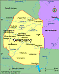 Map of Eswatini