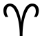 symbol for aries