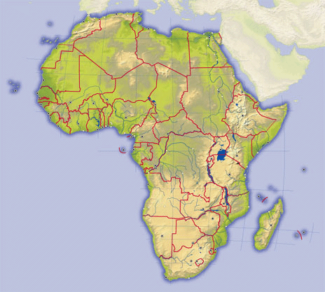What is the largest country in Africa?