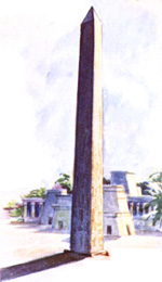 illustration of an obelisk
