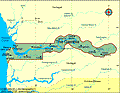 Map of Gambia