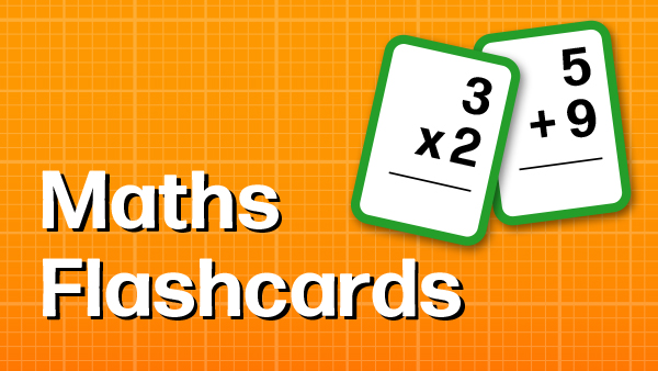 Maths Division Educational Game Learning Flash Cards Children Kids 