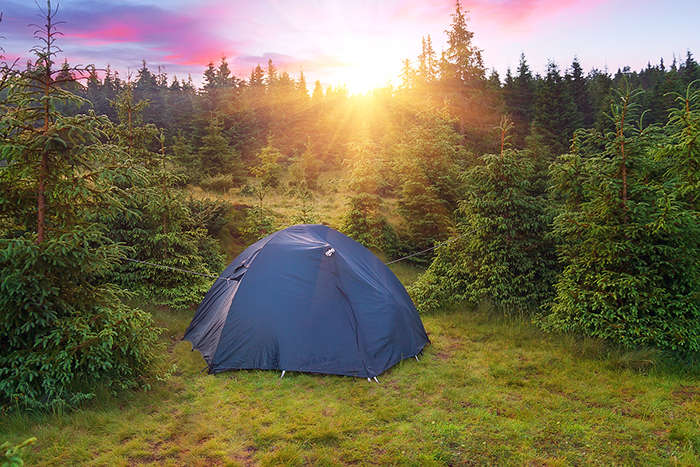 Image of a campsite