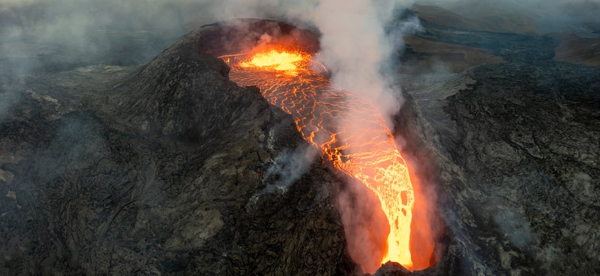 Volcanic slopes