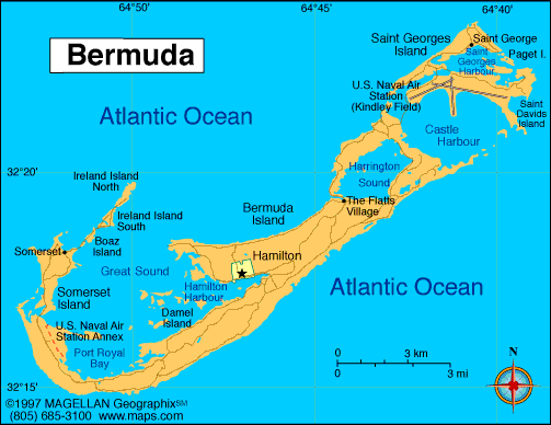 Bermuda Map