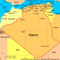 Map of Algeria