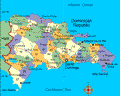 Map of Dominican Republic