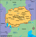 Map of Macedonia