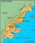 Map of Monaco