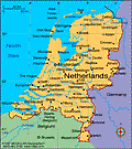 Map of Netherlands