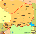 Map of Niger