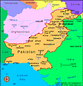 Map of Pakistan