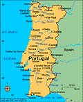 Map of Portugal