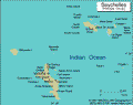 Map of Seychelles