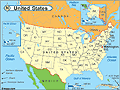 Map of United States