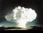 Bomb cloud at Hiroshima